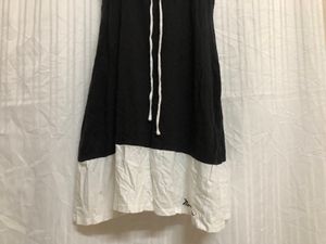 Nautica White &amp; Black Mini Dress