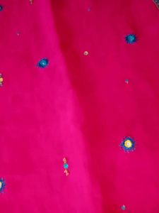 Pink Embellished Ethnic Skirt