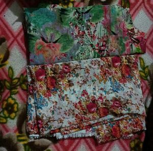 Unstitched 2 Pcs Of Kurta