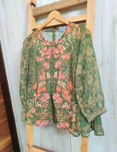 Floral Print Top size-44