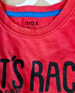 4 Max T-shirts for Boys (2-3 Years)