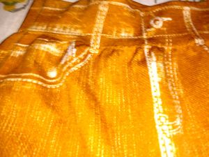 Stylish mustard Jeans