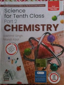 Science for Tenth Class, Chemistry