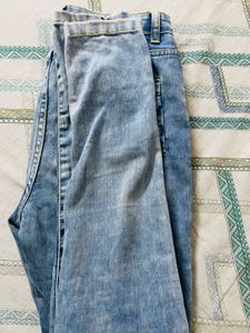 Light Wash Slim Fit Denim Jeans