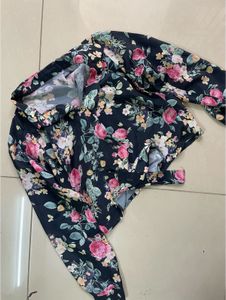 Floral Print Jacket