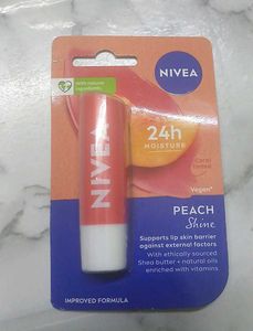 NIVEA Peach Shine Lip Balm