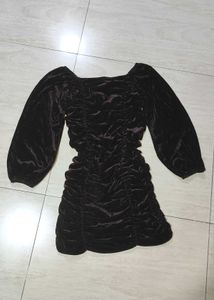 Velvet Midi Dress