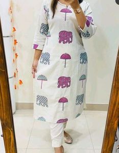 Beautiful Kurti with Pant set