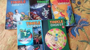 Pack Of 5 Tinkle Digests