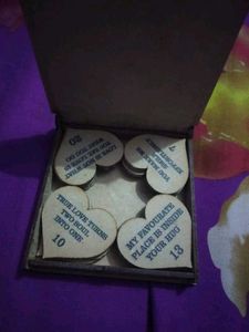 &#34;20 Reasons Why I Love You&#34; Wooden Plaque