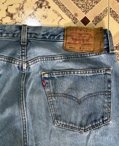 Levis 501 Jeans (Fly Button)