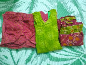 Vibrant Multi-Colored Traditional Dresses