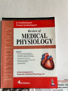 K Sembulingham Physiology Chapterwise Questions