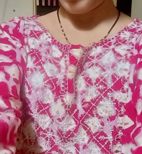 Beautiful Red kurti❤️
