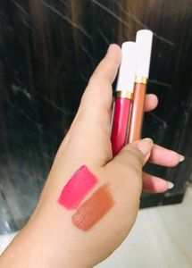 2 My Glamm Liquid Matte Lipstick