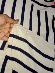 M. Label Knit Striped Top