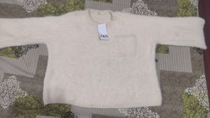 Zara Fuzzy Knit Sweater