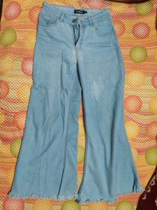 Light Wash Flare Jeans