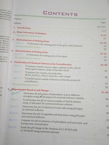 Class 11 Physics And Chemistry practical Manual TB