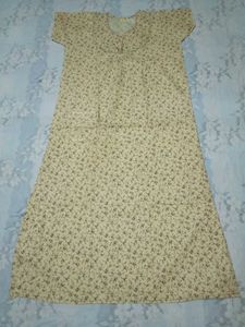 🌸 Women’s Cotton Nighty (Brand New)