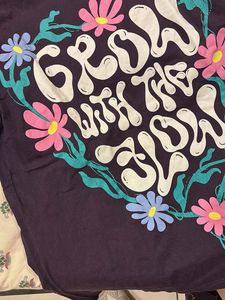 Floral Graphic Print Tee