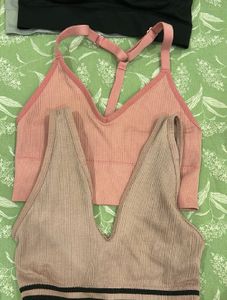 Ribbed Bralette Set