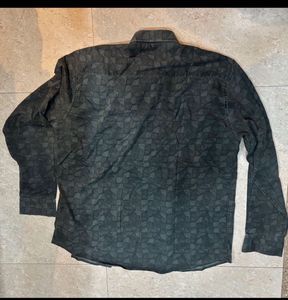 Men's Geometric Print Casual Shirt