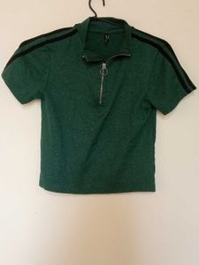 Green Sporty Top