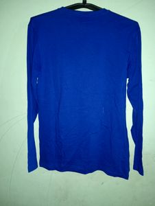 Blue Full Sleeve T Shirt