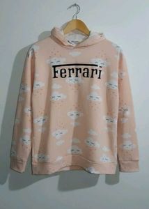 Cloud Print Hoodie