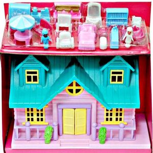 Dollhouse Playset with Furniture