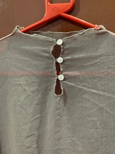 Sheer Longsleeve Top