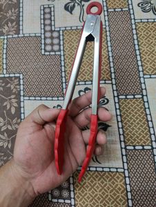 Femora Premium Virgin Silicone Food Tong