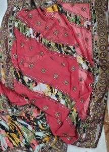 Designer Party Wear Georgette Saree