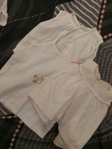 New Born Baby Paticoat And Langot