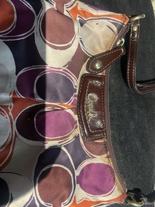 Coach crossbody Signature Print