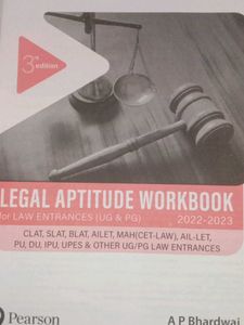 LEGAL APTITUDE WORKBOOK(by A P Bhardwaj)