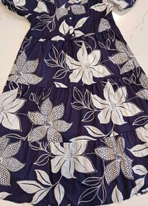 A Line Kurti In Cotton