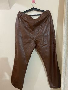 Chemistry Faux Leather Trouser