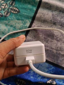 supervooc 80W adapter with cable