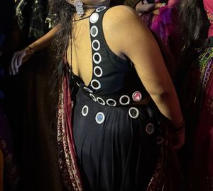 Elegant Black Lehenga Choli Set