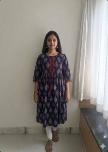 Stylish Printed Ethnic Dress