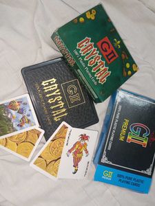 Crystal GI Playing Cards - 4 Decks