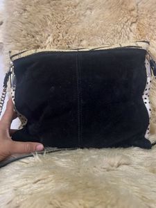 River Island Brand Animal Print Crossbody Bag