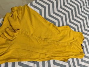 A Perfect Solid Blue T Shirt W Free Kurti