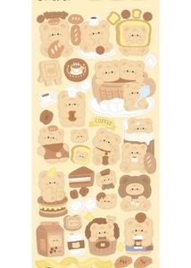 Sticker Set Random Colour Piece 4 Size Long Sheet