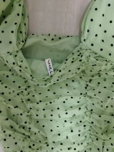 Polka Dot Bodycon Dress