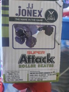 JJ Jonex Super Attack Roller Skates for bigginers