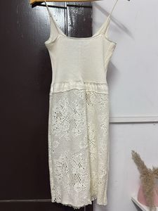White Bodycon Ribbed Dress