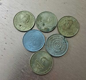 6 Rr.5 Commemmorative Coins